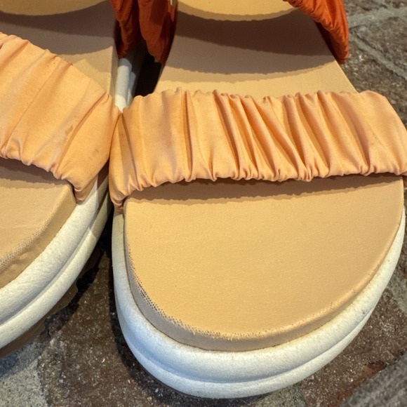 SOREL Roaming Two Strap Slide Sandal Limited Edition x prAna Orange sz 10.5M #22 - Picture 3 of 16